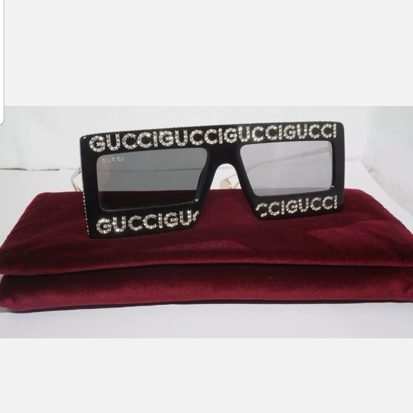 Gucci HOLLYWOOD Forever Crystal sunglasses - Picture 5 of 14